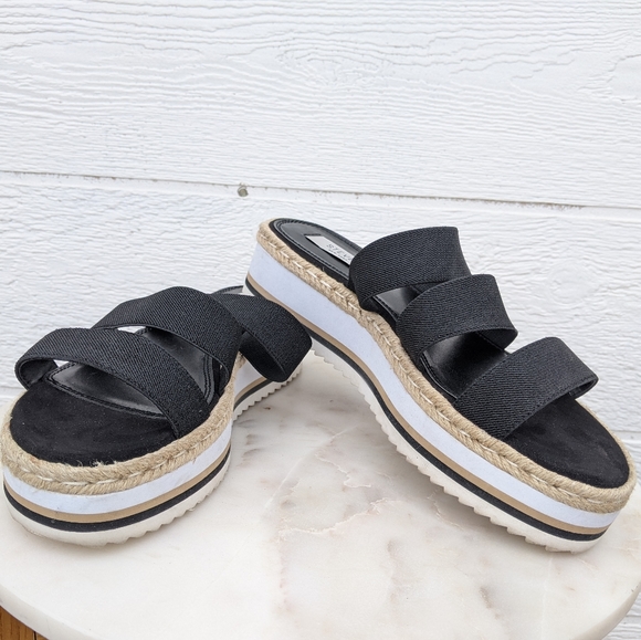 💌 Steven New York Platform Sandals - Picture 1 of 8